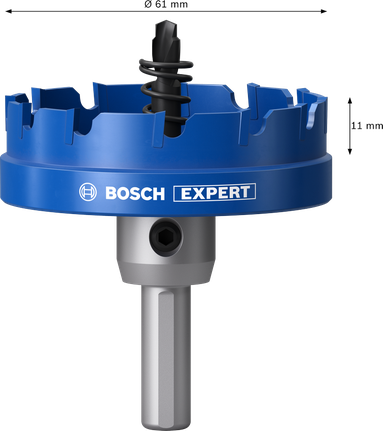 BoschEXPERT 金属板轴孔锯，直径 61 毫米。.